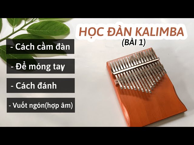 Tự Học Kalimba Từ A-Z cùng Kalimba Tran